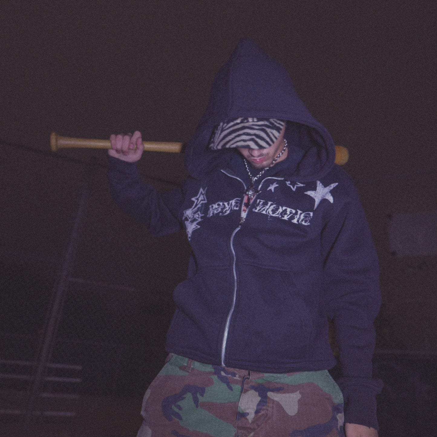 Black Zip up hoodie