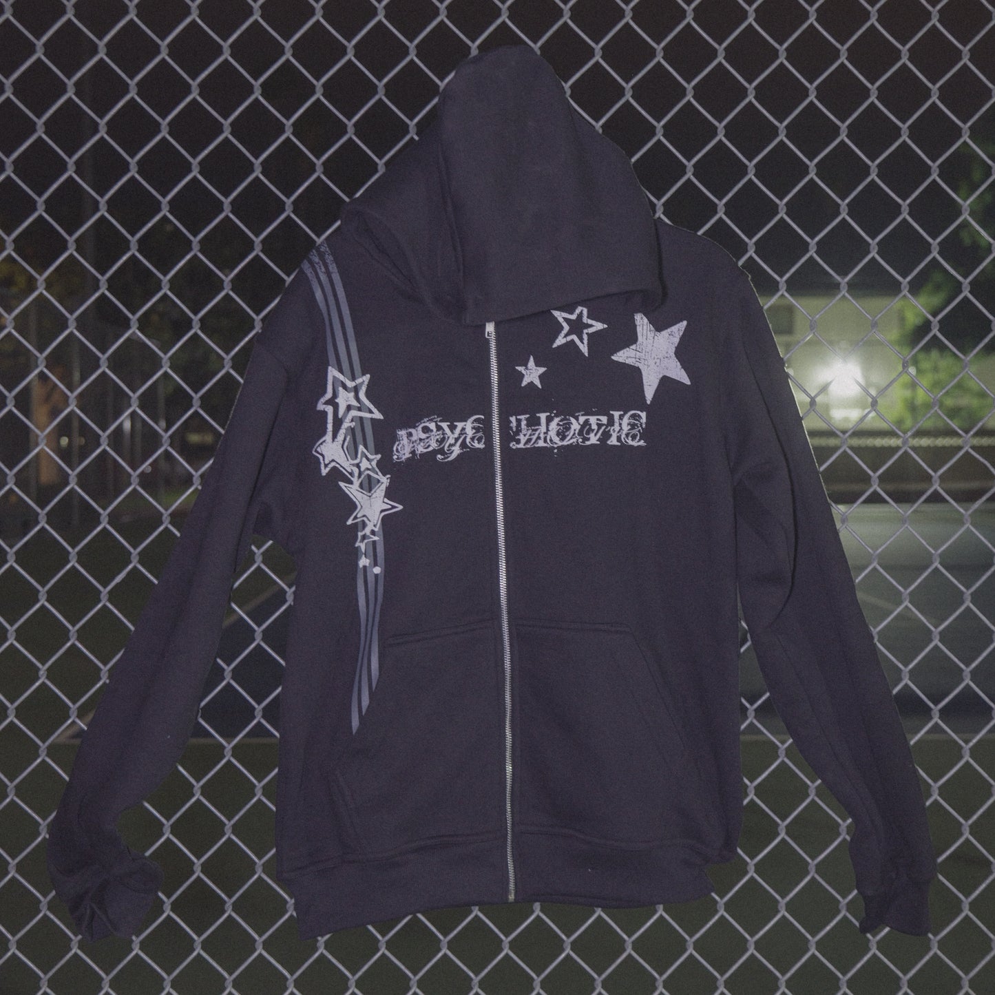 Black Zip up hoodie