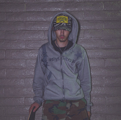 Grey Zip up