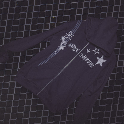 Black Zip up hoodie